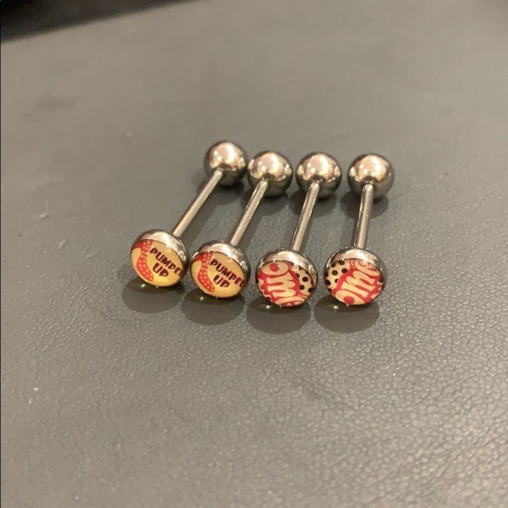Tongue Bars Straight Barbells